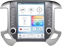 LINKSWELL GEN6 12.1 Inch Car Radio for Chevrolet Silverado 2014-2021 & Sierra 2014-2019 Android 11 T-Style Stereo 4+64GB Head Unit with Wireless CarPlay/Android Auto, Upgraded DSP & EQ