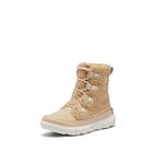 Sorel SOREL EXPLORER II JOAN WATERPROOF Women's Casual Winter Boots, Brown (Nova Sand x Sea Salt), 9 UK