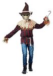 California Costumes 01571S/M Sadistic Scarecrow Men's Costume Scary Adult-Sized, Natural, S-M