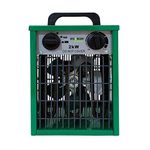 gardeners corner Hydroponics 2kw Indoor Greenhouse Heater & Fan Quiet UK