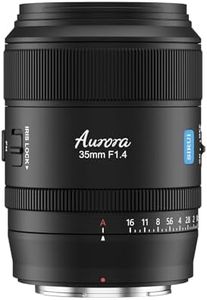 SIRUI Aurora 35mm F1.4 Full Frame Auto Focus Lens, Wide Angle Prime Lens for Z Mount Cameras, Black