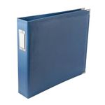 We R Memory Keepers 12x12 Photo Album Country Blue Protect Memories & Photos, Acid-Free Leather, Snag-Free Rings, Includes 5 Page Protectors