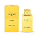 Shaghaf Oud 75ml EDP by Swiss Arabian Saffron Rose Praline Vanilla Wood -A fragrance for Men and Women