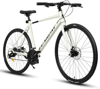 Ecarpat 700C Road Bike, 24 Speeds, Aluminum/Steel Frame, Racing Bike City Commuting Road Bicycle for Men Women, Disc Brake