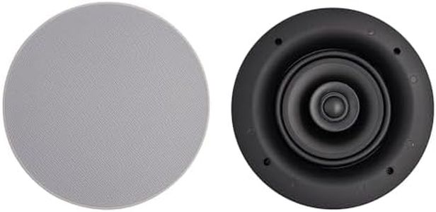 OrfeoNeo Ceiling Speaker 6 inch 2 Way Woofer Polypropylene Cone & Tweeter Silk Dome for Home Theater System, Living Room,Office Meeting Room and Hotel Lobby (Pair)