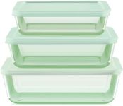 Pyrex Tinted (6-PC Large) Medium/La