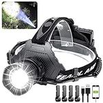 LED Rechargeable Headlamps for Adul