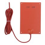 220V 100W Silicone Heating Pad Oil Pan Heater Pad Replacement Engine Heating Plate Silicone Rubber for Cold Weather