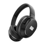 Chillitech M9 Hybrid Active Noise Cancelling Wireless Headphones - 45mm Drivers, Hi-Res Sound, 65H Playtime, Comfortable, Foldable & Adjustable Headband, Bluetooth Headphones with Microphone (Black)