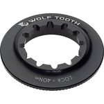 Wolf Tooth Centerlock Rotor Lockring – Internal Spline Black
