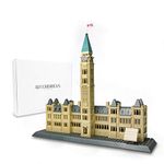 ArtorBricks Architectural Parliament Building Collection - Build Your Own Iconic Landmark. Compatible with Lego(608 Pieces)