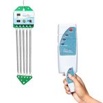 Momtike automatic baby cradle features a remote control| an up-and-down motion| supports up to 15kg| is designed for children aged two years or more| and includes an electric motor for a gentle swing.