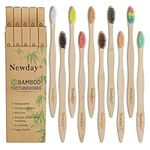 Newday 10 Pack Biodegradable Bamboo