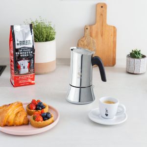 Bialetti Venus Induction Espresso Maker – 6-Cup Stainless Steel