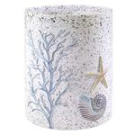 Avanti Linens Coastal Terrazzo Wastebasket, Multicolor