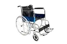 Angel Mobility Steel Self Propel Folding Wheelchair Travel Chair 24 inch Rear Wheels