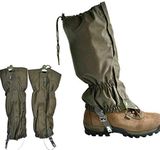 DYHQQ Snake Gaiters, Snake Bite Protection for Lower Legs, Outdoor Hiking Hunting Snow Sand Waterproof Boots Cover Legging Gaiters Fit for Men & Women, Adjustable Size