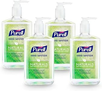 Purell Advanced Hand Sanitizer Naturals with Plant Based Alcohol, Citrus Scent, 12 fl oz Pump Bottle (Pack of 4), 3623-06-EC2