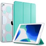 ULAK iPad 8th Generation Case 2020, iPad 7th Generation Case 2019, iPad 10.2 Case, Slim Lightweight Trifold Smart Shell with Auto Sleep/Wake Premium Shockproof Cover for iPad 10.2 inch, Mint