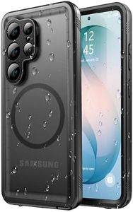 SPORTLINK Magnetic for Samsung Galaxy S26 Ultra Case, IP68 Waterproof Full Body Heavy Duty Military Shockproof Dropproof 360 Sealed Rugged Cover for S 26 Ultra 6.9 Inch Black Support Wireless Charging