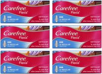 Carefree Flexia Softfolds Regular Tampons 32 Count x 6 Pack