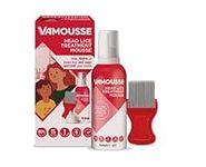 Vamousse Head Lice Treatment Mousse with Nit Comb Included, 160 ml