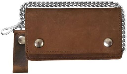 Hot Leathers (WLC2006 Brown, 6") Bi-Fold Wallet