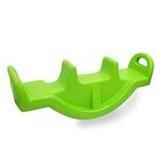 eHomeKart See Saw Rocker for Kids - Plastic See Saw Jumbo Rocker for Indoors and Outdoors - Perfect Toy for Boys and Girls of Age 1-8 Years - DIMESNSIONS: 118 x 32 x 45 cm (Green)