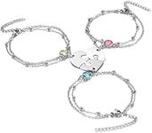 Jovivi 3 Pcs Best Friend Bracelet S