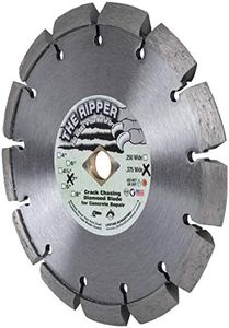 Delta Diamond Ripper Pro Premium 7 Inch X .375 Crack Chaser Diamond Blade, 7/8"-5/8" Arbor, V Shaped for Crack Repair in Concrete, Asphalt (7" X 3/8")