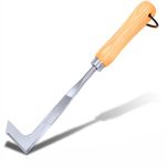 SHANFEEK Crack Weeder Weed Removal Tool Gardening Hand Tools Weed Puller for Gardener(L-Shaped)