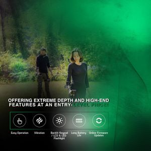 Nokta Simplex Lite Metal Detector – 9.5" Waterproof DD Coil, Underwater & Beach Modes