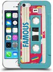 Official BROS When Will I Be Famous Vintage Cassette Tapes Soft Gel Case Compatible for Apple iPhone 5 / iPhone 5s / iPhone SE 2016