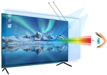 49-50 inch VizoBlueX Anti-Blue Light TV Screen Protector. Damage Protection Panel (44.1 x 25.6 inch) Filter Blocking UV & Blue Light from 380 to 495nm. Fits LCD, LED, 4K OLED & QLED HDTV Displays