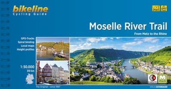 Moselle River Trail from Metz to the Rhine cycling guide GPS