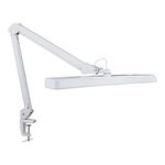 Neatfi (New Model) XL 2500 Lumens LED Task Lamp with Clamp, 30W Super Bright Desk Lamp, 5600K-6500K Color Temperature, 22 Inches Wide Lamp, Dimmable, 162 Pcs SMD LED (Non-CCT, White)