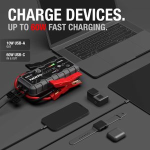 NOCO Boost X GB75 Portable Jump Starter – 12V Lithium Battery Booster