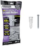TOGGLER SnapSkru SPM Mini Self-Drilling Drywall Anchor with Screws, Glass-Filled Nylon, Made in US, for #6 to #8 Fastener Sizes (Pack of 25)