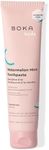 Boka Natural Kids Toothpaste, Fluoride Free - Nano Hydroxyapatite for Remineralizing, Sensitive Teeth, & Whitening - Dentist Recommended Oral Care - Watermelon Mint, 4oz 1 Pack - Made in USA