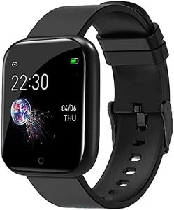 Rambot Pro 3 (TODAY ONLY OFFER WITH 12 YEARS WARRANTY) Waterproof Smart Watch JB20 For Men/Women/Boys/Girls and All Age Group Features Like Daily Activity Tracker, Heart Rate Sensor, Sleep Monitor And Basic Functionality-BLACK