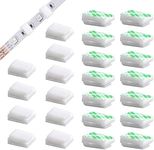 60 PCS Light Strip Mounting Clips W