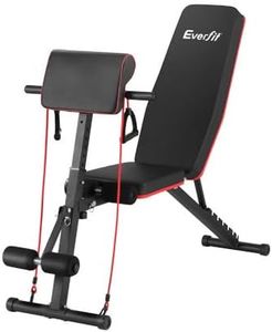Everfit Weight Bench Adjustable Preacher Curl Bench Press Dumbbell Stool 260kg