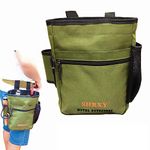 Metal Detector Finds Bag Multi-Purpose Digger Tools Bag for PinPointer Garrett Detector Xp ProPointer Pack Pouch(not include other tools) (Green)