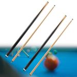 FTPGBL 58" Hardwood Canadian Maple Professional Billiard Pool Cue Stick 13mm Tip 18 Oz Pool Sticks Set of 4