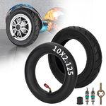 10X2.125 10" Tire and Inner Tube, Compatible with Smart Self Balancing 2- Wheel Scooters Electric Folding Bicycles Tricycles Strollers Kids Mini Bikes