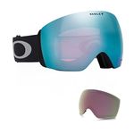 Oakley Flight Deck L Matte Black w/Prizm Sapphire Iridium & Prizm Hi Pink Iridium