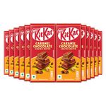 KitKat Caramel Chocolate Coated Wafer, 50g, - Pack Of 12 Units, 600g, Box