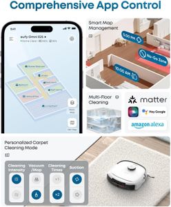 eufy E25 Omni Robot Vacuum Mop – Smart Cleaning, Multi-Surface