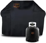 Yukon Glory 503 Premium Grill Cover for Char-Broil 2 Burner Gas Grills for Year Round Protection, Includes Bonus Propane Tank Protective Cover