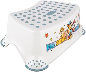 keeeper Taburete Patrulla Canina, De 3 a 14 años aproximadamente, Función antideslizante, Tomek, Blanco
